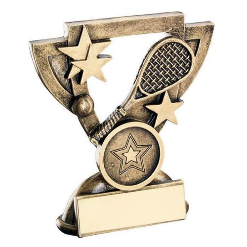 Resin Squash Shield Award Trophy