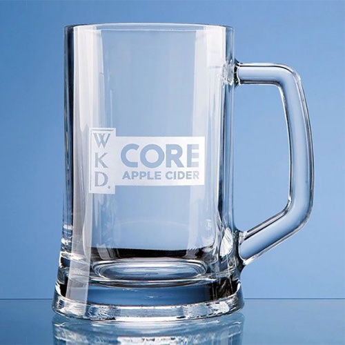 Engraved Crystal Pint Glass in Presentation Box - Awards Trophies Supplier