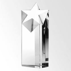 Optical Crystal Star Column Award 20cm